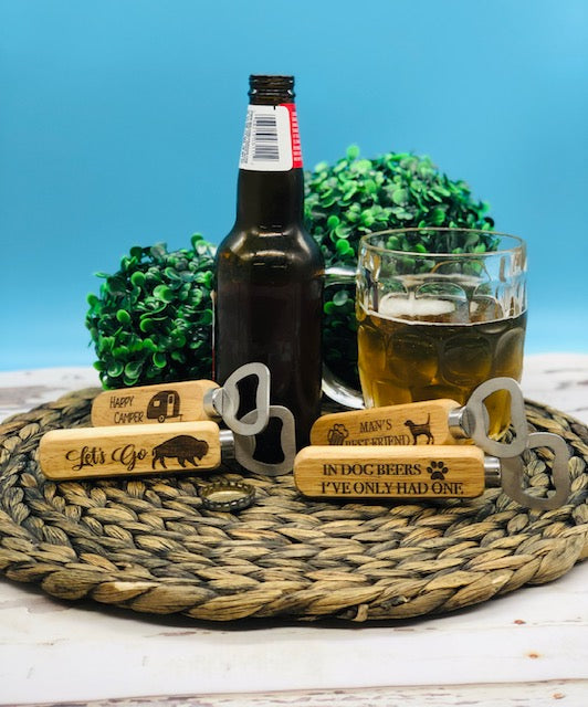 Wood Bottle Opener