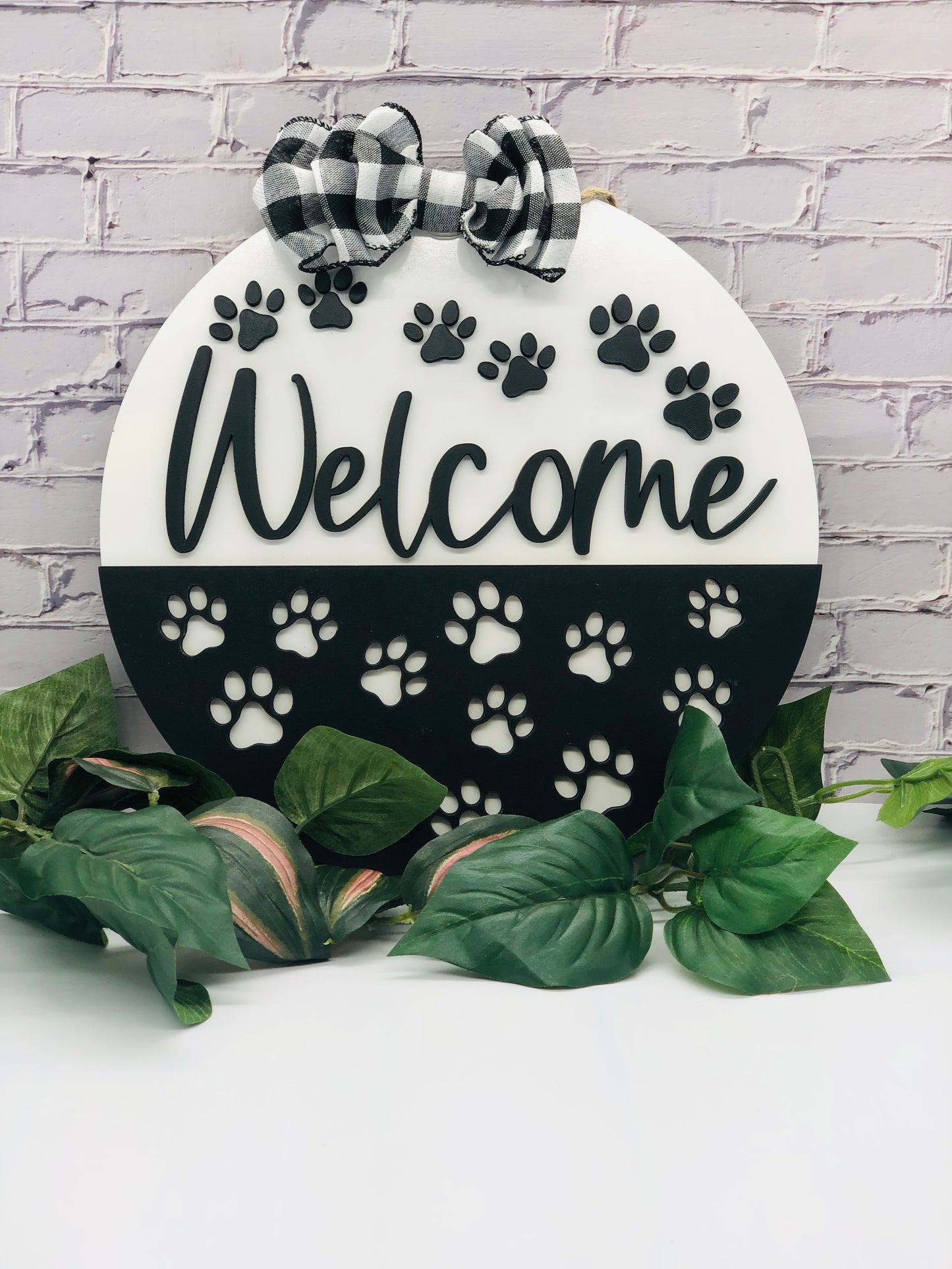 Welcome Door Hanger for Dog Lovers